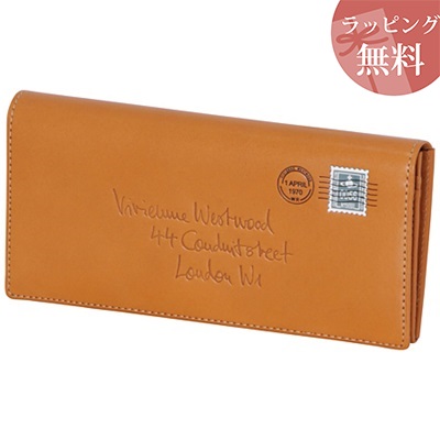 新しいブランド ヴィヴィアンウエストウッド 長財布 Westwood Vivienne キャメル エンベロープ 折りたたみ財布 Www Potchefstroomstudentebehuising Co Za