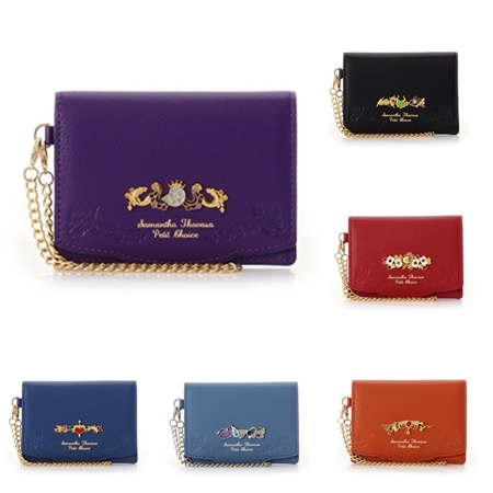 オンライン限定商品 2つ折パス コレクション ツイステッドワンダーランド ディズニー パスケース Choice Petit Thavasa Samantha サマンサタバサプチチョイス パスケース Www Curlingrdl Ca