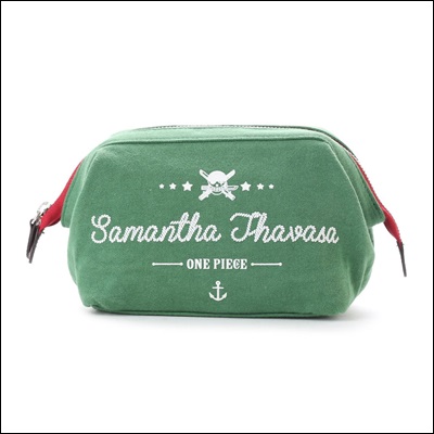 国産 サマンサタバサ ワンピースコラボ ポーチ ゾロ グリーン Cdsdp Org