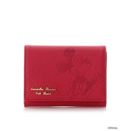 オンラインストア売り出し ディズニーコレクション ミッキー ドナルド Samanthathavasapetitchoic サマンサタバサ ファッション小物 ミッキー カードケース ディズニーコレクション レッド マルチケース Samanthathavasapetitchoic 純正卸値