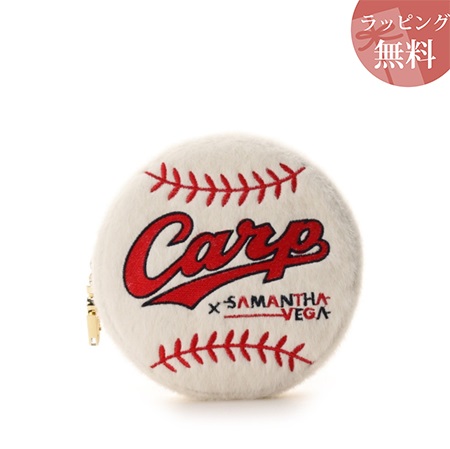 サマンサタバサ ポーチ カープコラボボール型 ホワイト Samantha Vegaの通販はau Wowma ワウマ Clover Leaf クローバーリーフ 商品ロットナンバー
