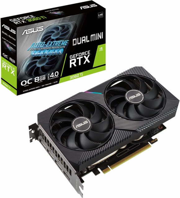 DUAL-RTX3060TI-O8GD6X [PCIExp 8GB] 新品未開封-