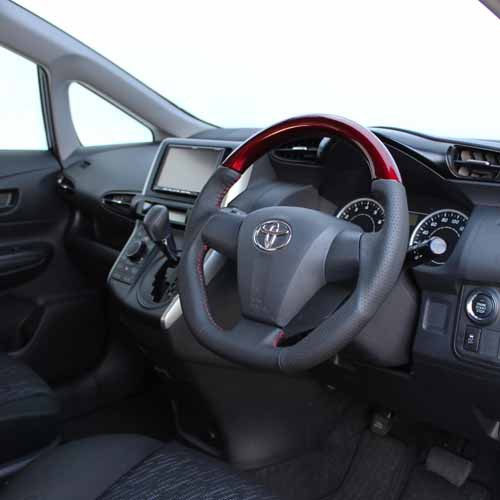 新作登場お得 REAL STEERING オリジナルシリーズ トヨタ ウィッシュ 20系用 カラー:パールレッド (E20-RDW-RD)の通販はau PAY マーケット - 矢東タイヤ|商品ロットナンバー:387629707 大人気低価