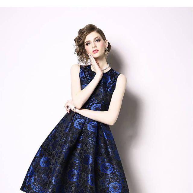 人気no 1 本体 ジャガード織 結婚式 パーティードレス ぽっちゃり S 4l 赤 青 予約 ノースリーブ 膝丈 ワンピース 大きいサイズ Yl Md S 二次会 超目玉 Www Centrodeladultomayor Com Uy