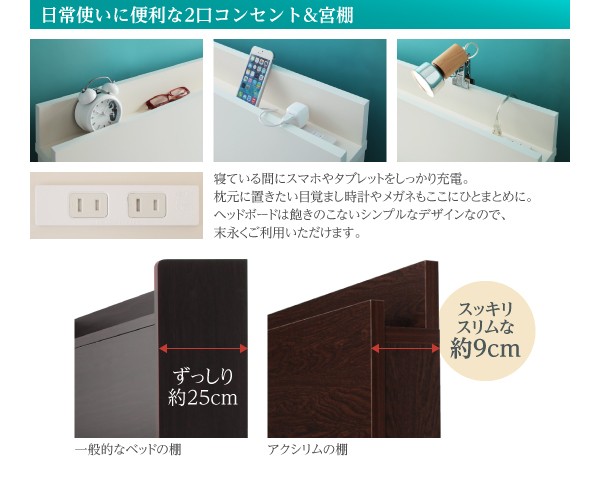 本物保証定番 (組立設置付) PAY マーケット - ハッピーリポ|商品ロットナンバー:237688197 セミダブルベッド フレームのみ 日本製大容量収納付きチェストベッドの通販はau 好評在庫あ