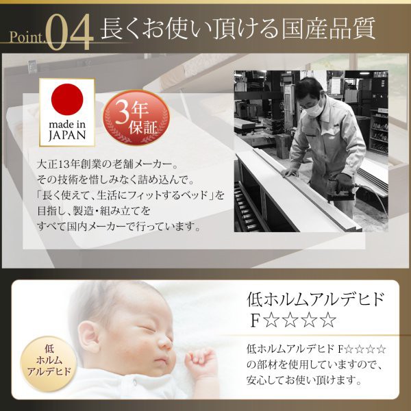 豊富な通販 跳ね上げ式ベッド 日本製ベッド セミシングルベッドの通販はau PAY マーケット - ハッピーリポ|商品ロット セミシングル マットレス付き 薄型プレミアムボンネルコイル 縦開き・深さラージ 新作高評価