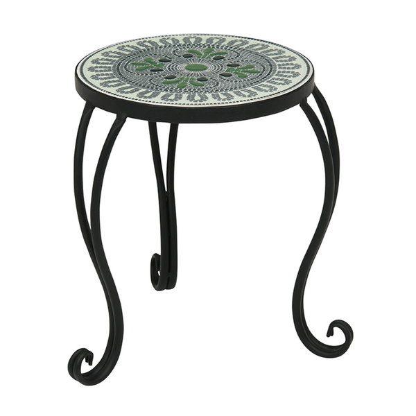 メーカー包装済 フラワーラック フラワースタンド 花台 植木鉢置き棚 おしゃれ スチール タイル天板 Lサイズ 待望の再販 Carlavista Com