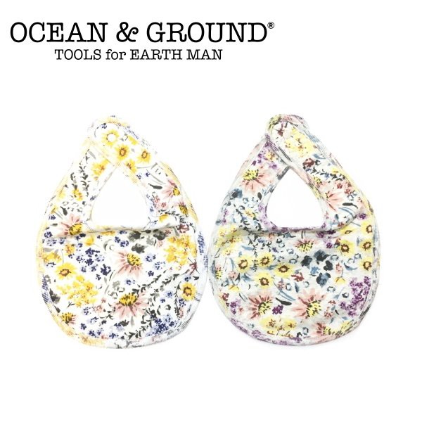 OceanGround オーシャン&グラウンド 子供服 スタイ FlowerCarpet o1110703
