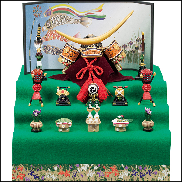 送料無料 五月人形伊達公兜大赤新三段飾り和紙屏風 鯉のぼり 兜飾り 卓上 ミニサイズ 端午の節句 屏風 初節句 5月5日 こどもの日 の通販はau Wowma ワウマ 株式会社ポニー 商品ロットナンバー