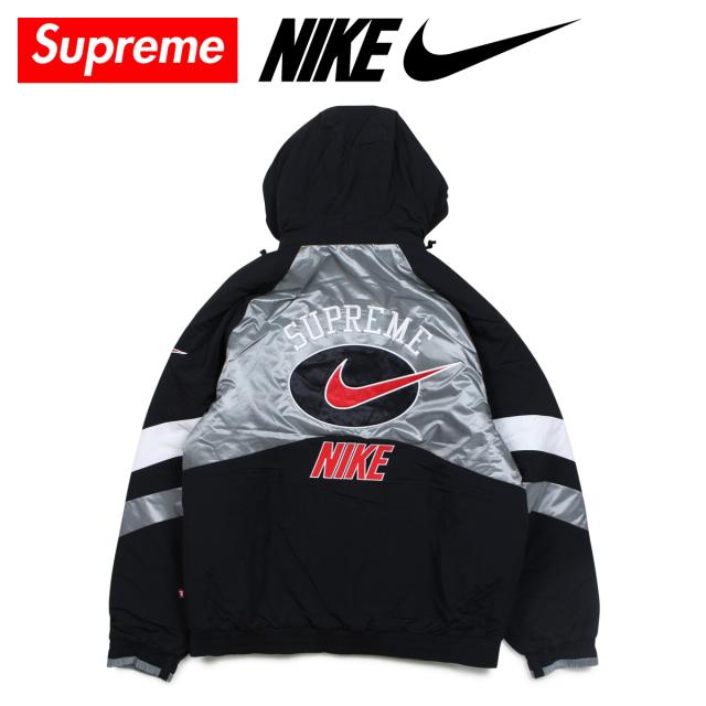 シュプリーム Supreme ナイキ Nike ジャケット ナイロンジャケット メンズ 激安セール Puffy Sport シルバー コラボ Jacket