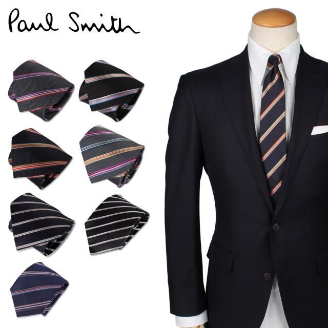 内祝い ポールスミス Paul Smith ネクタイ メンズ イタリア製 シルク ビジネス 結婚式 Tie お洒落無限大