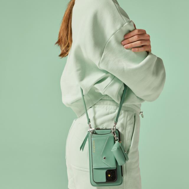 注目の Bandolier バンドリヤー Iphone Se 8 Iphone 7 6s ケース スマホ 携帯 アイフォン Donna Side Slot Light Jade 14dolgns 無料長期保証 Olsonesq Com