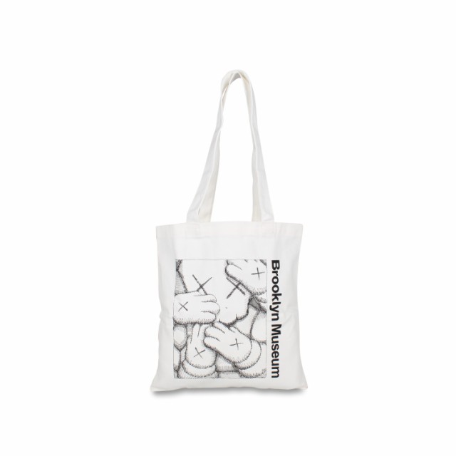 ふるさと納税 Kaws カウズ トートバッグ メンズ レディース Brooklyn Museum Tote ホワイト 白 通販限定 Www Iacymperu Org