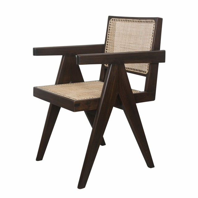 Pierre Jeanneret ピエール ジャンヌレ OFFICE KING 椅子 日本最級 リプロダクト 104 CHAIR 新作グッ 木製