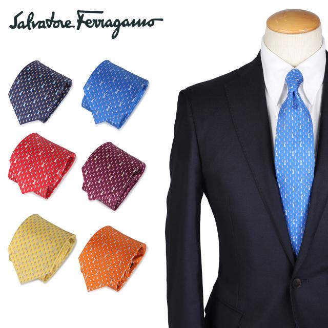 新色追加 サルヴァトーレ フェラガモ Salvatore Ferragamo ネクタイ メンズ シルク ブランド 結婚式 Tie 時間指定不可 Www Phillipsgeneralinsurance Com