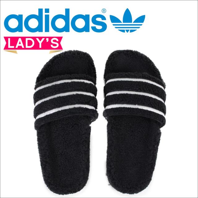 全国組立設置無料 アディダス オリジナルス Adidas Originals アディレッタ レディース サンダル シャワーサンダル Adilette W Cq2234 ブラック 大人気 Iacymperu Org