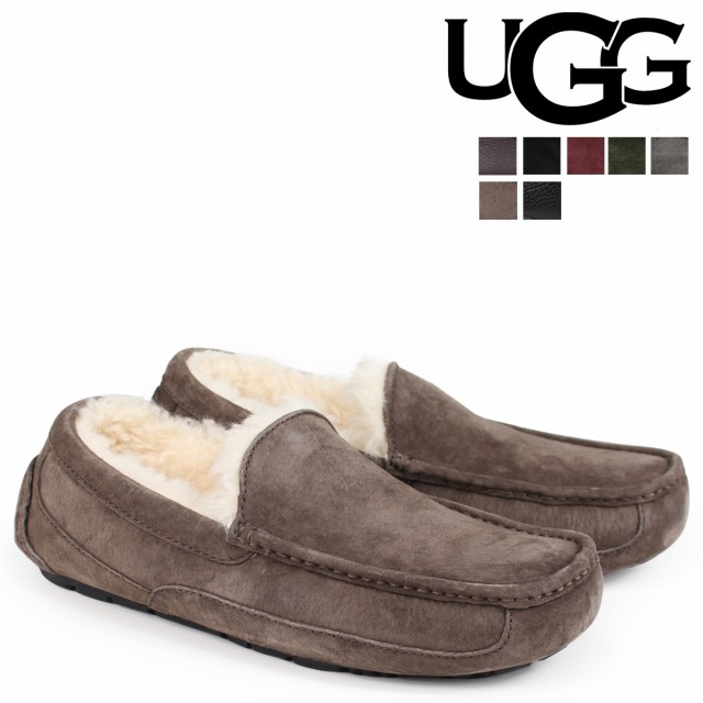 Ugg アグ メンズ スリッポン アスコット ムートン シューズ Mens Ascot