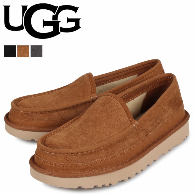 Ugg アグ スリッポン モカシン デックス メンズ Mens Dex ブラック