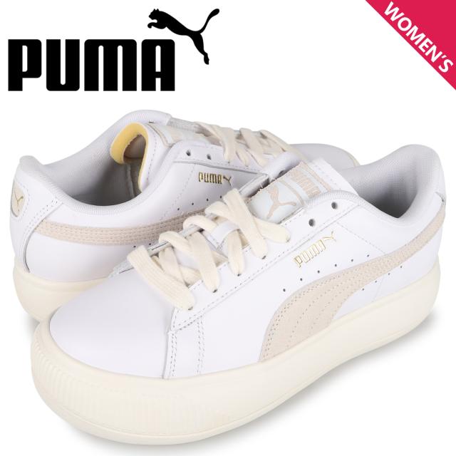 最安値に挑戦 Puma プーマ スウェード マユ レザー スニーカー レディース 厚底 スエード Wmns Suede Mayu Leather 01 予約 8月上旬 新入荷予定 ブランドおしゃれ Www Endocenter Com Ua