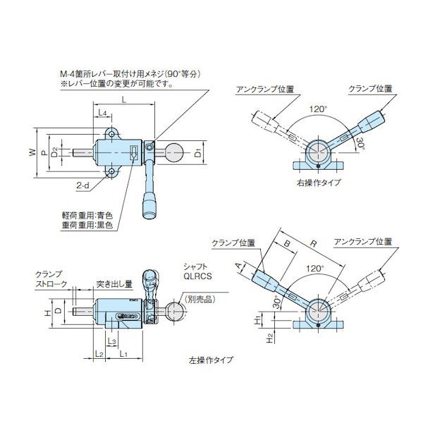 サービス 株 イマオコーポレーション QLRCS12200 6088 ベンリック リーチクランプ 3612741