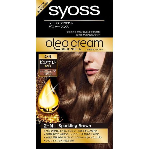 正規店仕入れの 36個入 サイオス オレオクリーム ヘアカラー 2n スパークリングブラウン 新しい到着 Olsonesq Com