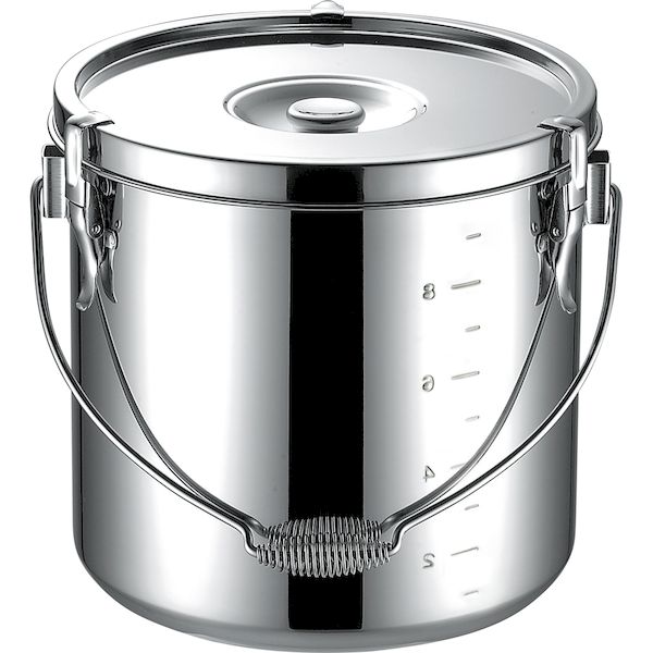 最安値に挑戦 本間製作所 仔犬18 8給食缶27cm 15l ツル取手 激安特価 Olsonesq Com