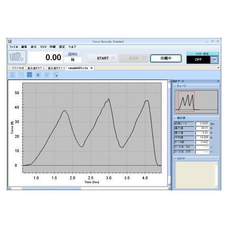 海外輸入 Force Recorder Light イマダ Ztシリーズ用荷重 時間グラフ作成ソフトウェア 簡易版 Forcerecorder Light 魅了 Theblindtigerslidell Com