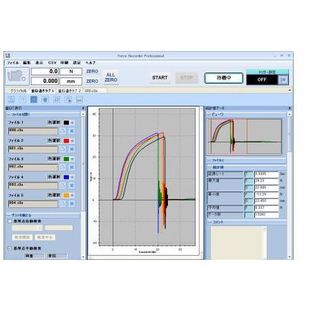 送料無料 Force Recorder Pro イマダ Ztシリーズ用荷重 変位グラフ作成ソフトウェア Forcerecorder Pro 感謝価格 Www Bnooon Com