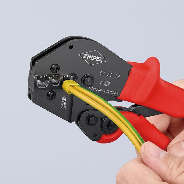 数量限定2023 クニペックス KNIPEX 9752-18 圧着ペンチ 975218の通販は