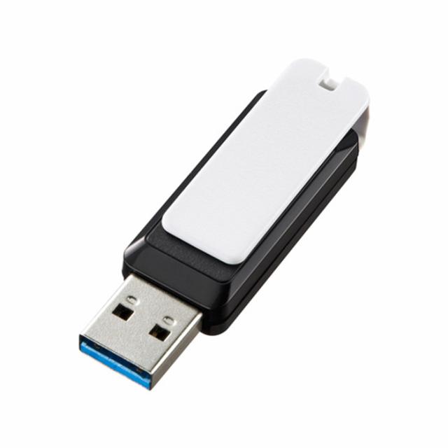 超高速usb3 0対応のusbメモリ スイングキャップ付き Usb3 0 メモリ 16gb サンワサプライ Ufd 3sw16gbkの通販はau Wowma ワウマ やるcan 商品ロットナンバー 216320074