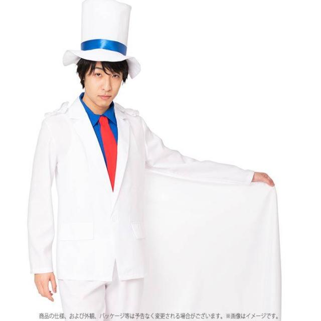 新品本物 なりキャラ研究部 スタイリッシュマジシャン 男女兼用 マント付き 怪盗 白スーツ シルクハット キャラクター風 コスチューム 速達メール便 Lovemesomegadgets Com