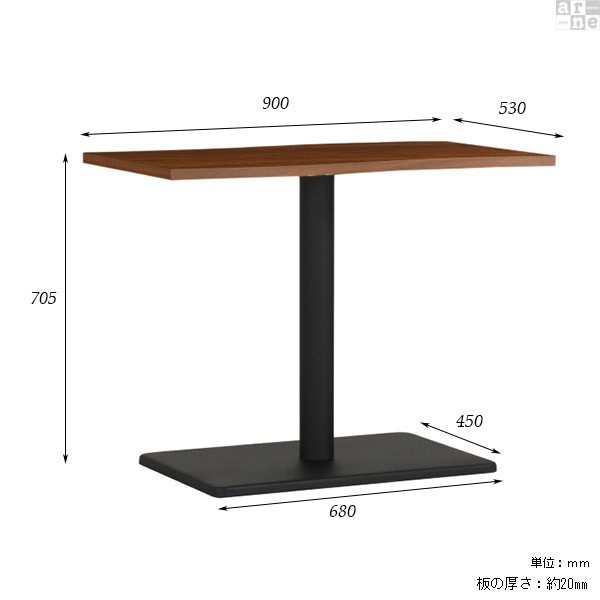 驚きの破格値2022 ダイニングテーブル コーヒーテーブル デザインテーブル River9053 Ftyの通販はau PAY マーケット - atomインテリア|商品ロットナンバー カフェテーブル 幅90cm 高さ70cm 奥行き53cm River9053D おしゃれ 得価定番人気