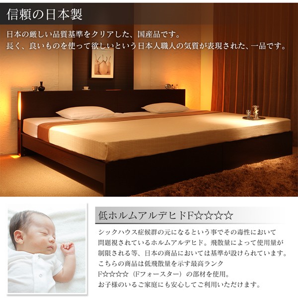 在庫あ新品 組立設置付 ワイドK280の通販はau PAY マーケット - e-バザール|商品ロットナンバー:322559127 高さ調整できる国産ファミリーベッド LANZA ランツァ 羊毛入りゼルトスプリングマットレス付き 人気SALE新作登場