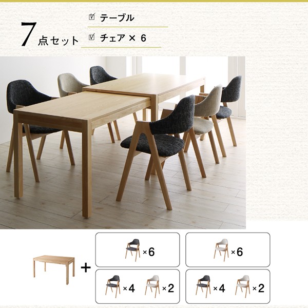 高品質定番 北欧 モダンデザイン スライド伸縮テーブルダイニング Troyes トロア 6点セット(テーブル + チェア4脚 + ベンチ1脚) W135-235の通販はau PAY マーケット - e-バザール|商品ロットナンバー:379546781 定番好評
