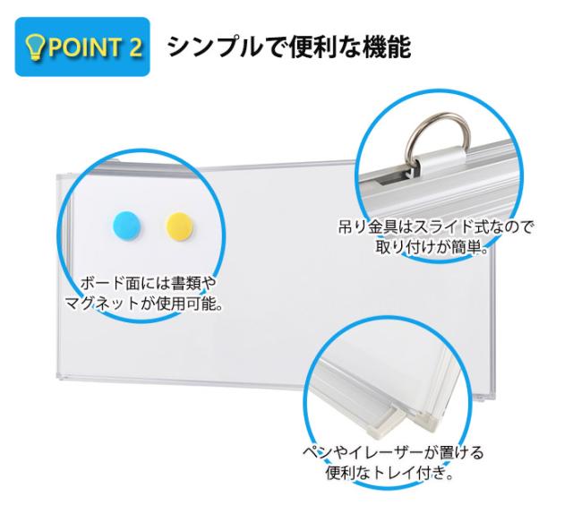 サイズ 壁掛けホワイトボード 無地 月予定 行動予定表 マーケット E バザール 商品