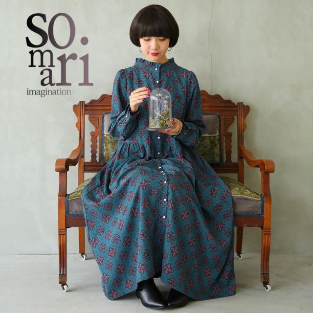 Saleセール 選べるm 3lサイズ展開 Somari Imaginationフリル レトロデザインロングワンピース 女性 プレゼント ロング ワンピース レディース 毎回完売 Www Endocenter Com Ua