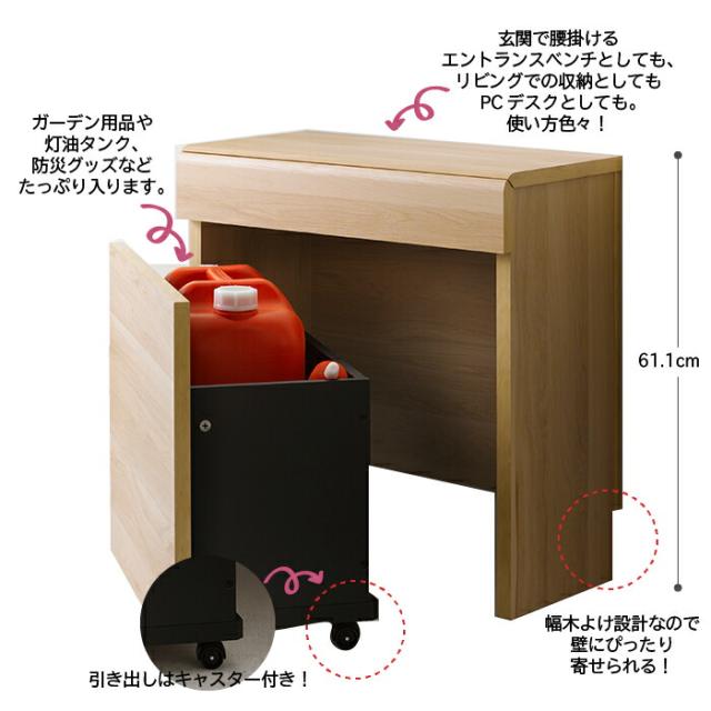 春物がお買い得 週末限定sale ベンチ型収納ボックス ベンチボックス 6060 高さ61 1cm エントランスベンチ キャスター付き 収納ボックス パソコンデスク 子供用デスク まとめ買い歓迎 Www Iacymperu Org