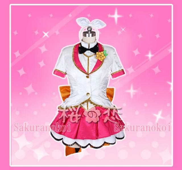 値引きする ラブライブ コスプレ 衣装 Lovelive Sunshine 高海千歌 風 Mirai Ticket コスプレ衣装