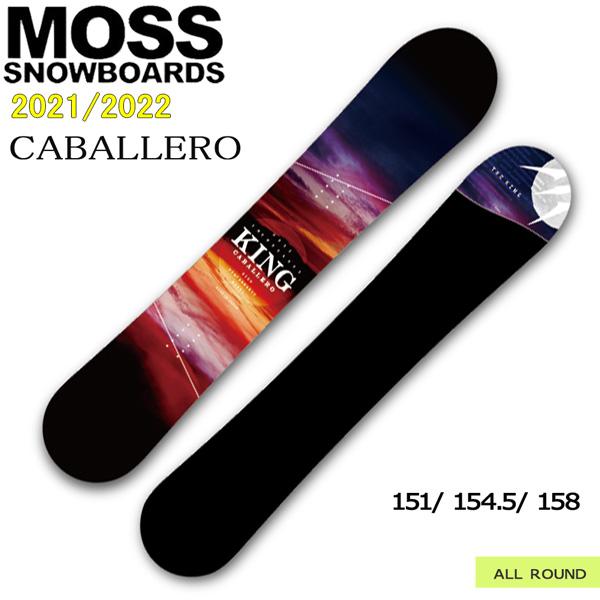 ランキング１位受賞 予約商品 スノーボード 板 21 22 Moss モス Caballero キャバレロ 21 22 Bo Mob オールラウンド カービング クロス バンクド テクニカル 初売りセール Travelstore Tn