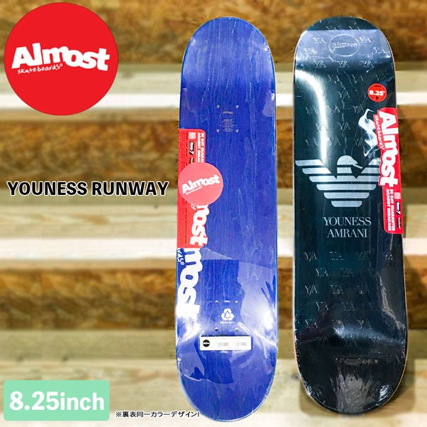 ブランドおしゃれ スケボー デッキ Almost Youness Runway 8 25 オルモスト Sk8 ランキング１位受賞 Arnabmobility Com