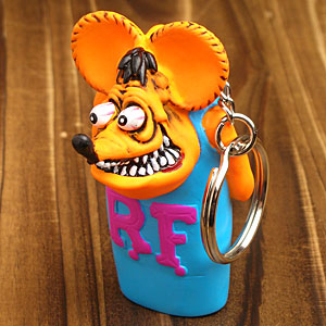 ラットフィンク 訳あり Rat Fink キーパー 蛍光オレンジ Kh Raf253go Mon ライターキャップ