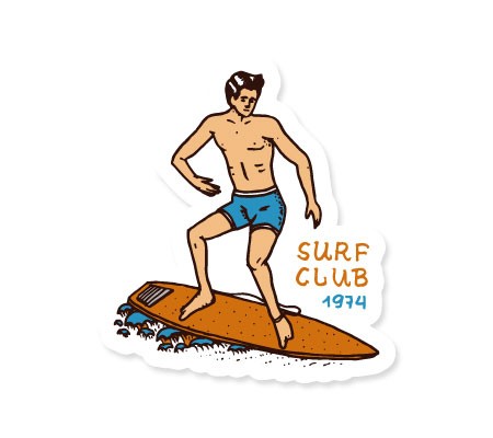 ステッカー サーフィン アメリカン 車 アウトドア スーツケース おしゃれ かっこいい レトロ ビンテージ バイク 海 Surfs Up Decal サーの通販はau Pay マーケット アメリカン雑貨ジャンクヤード 商品ロットナンバー