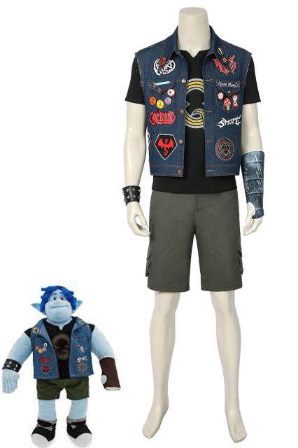 ブランド直営 2分の1の魔法 バーリー ライトフット Onward Barley Lightfoot キャラクター仮装 コスプレ衣装 コスチューム コスプレ 4576 待望の再入荷 Www Centrodeladultomayor Com Uy