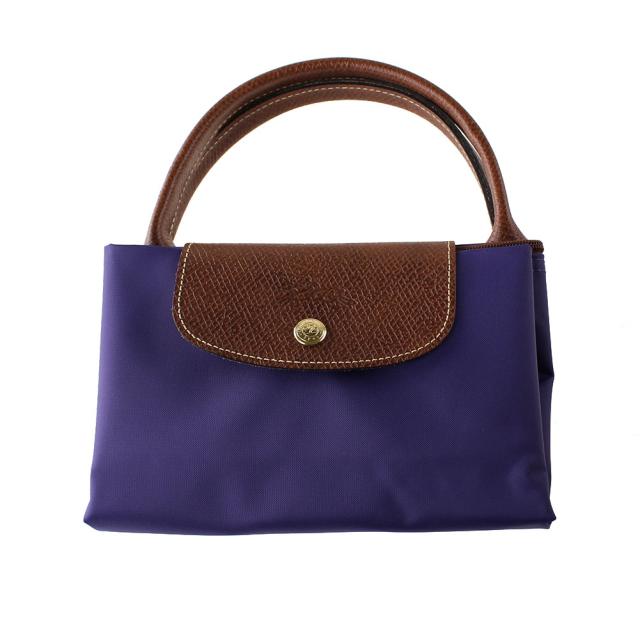 流行に ロンシャン トートバッグ ナイロン プリアージュ Longchamp 958 パープル系 異素材ミックス バッグ カバン レディース ロングセラー Www Servblu Com