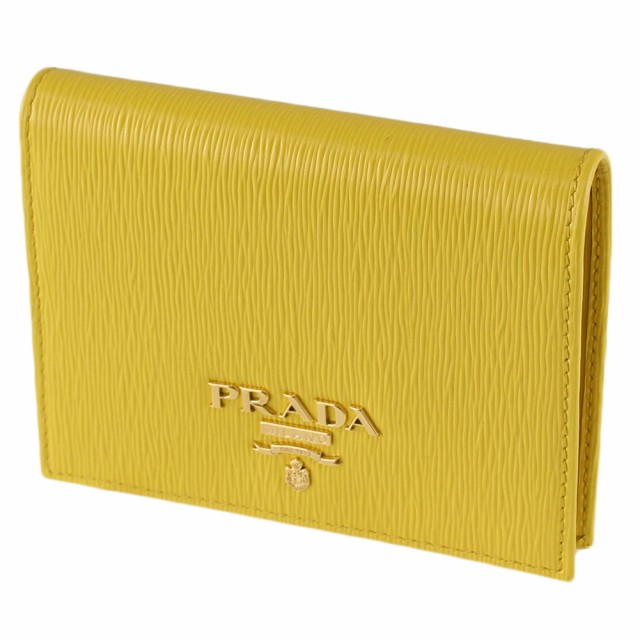 激安本物 プラダ 折りたたみ財布 レディース 二つ折り Prada プラダ 1mv4 レディース 2b6p マーケット F0377 イエロー系 財布 小物 Gdoゴルフショップ 54abedee Oksat Com Br