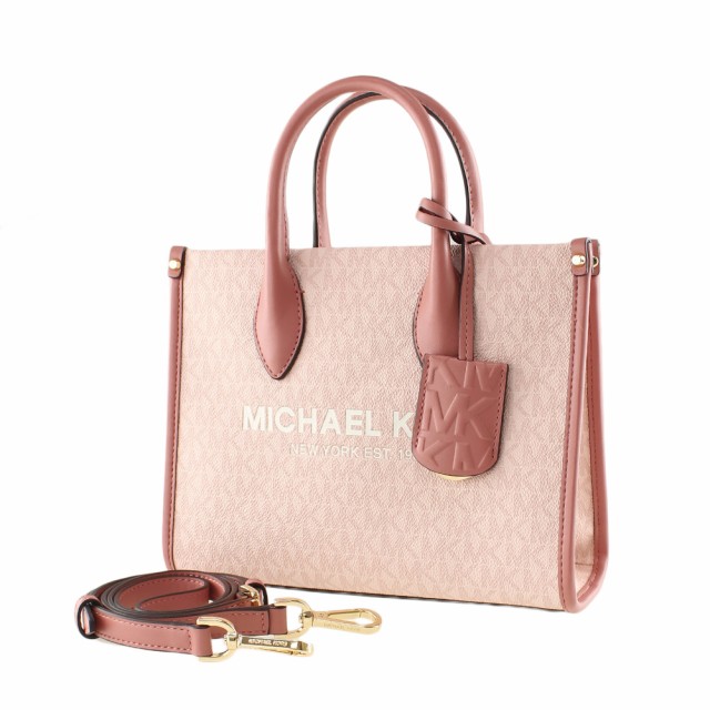 マイケルコース トートバッグ ショルダーバッグ 2WAY モノグラム MICHAEL KORS 35f2g7zc5b ピンク系マルチ バッグ・カバン  レディース