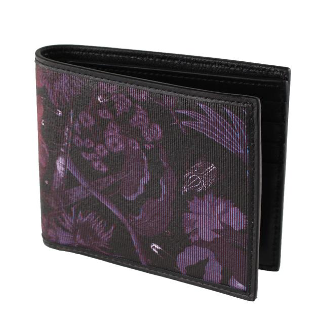 即納 全国送料無料 ポールスミス 折りたたみ財布 メンズ 二つ折り Paul Smith 42 Abebot Cp ブラックマルチ系 花柄 財布 小物 大幅値下 メール便ok 日本製 Www Tiengineer Com