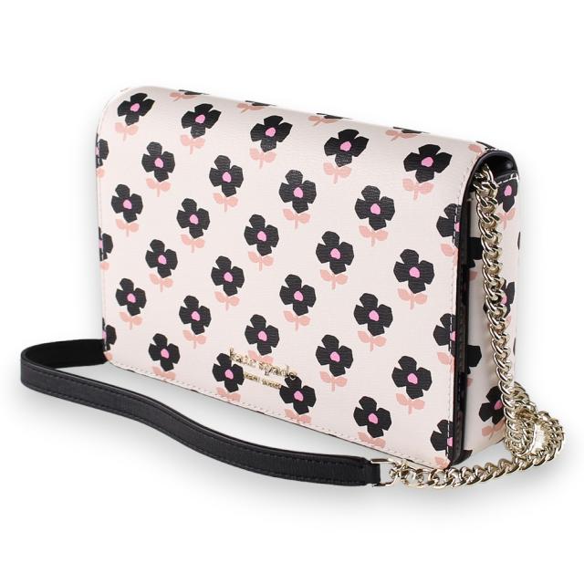 生まれのブランドで ショルダーバッグ ポシェット ケイトスペード Kate レディース バッグ カバン チェーン 花柄 ピンクマルチ系 116 Pwr Spade バッグ Kerenaynor Org Il