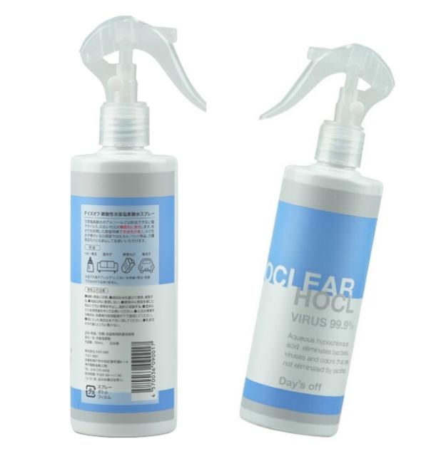 安心の日本製 ウイルス 対策 デイズオフ Hoclear 次亜塩素酸水 除菌スプレー 300ml 5本セット ノンアルコール 予約品 の通販はau Pay マーケット なかのふぁくとりー Au Wowma 店 商品ロットナンバー 443320200