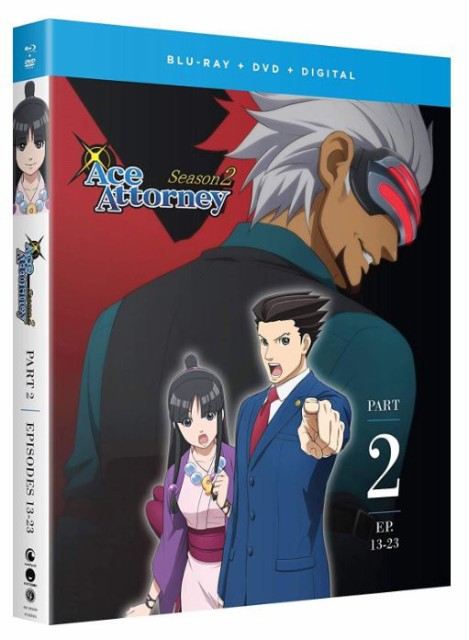 ブランドおしゃれ 逆転裁判 その 真実 異議あり 第2期パート2 13 最終23話コンボパック ブルーレイ Dvdセット Blu Ray メール便全国送料無料 Arnabmobility Com